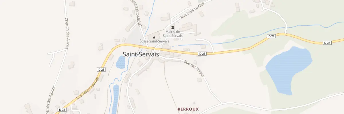 Plan du 9 Rue des Forges à Saint-Servais