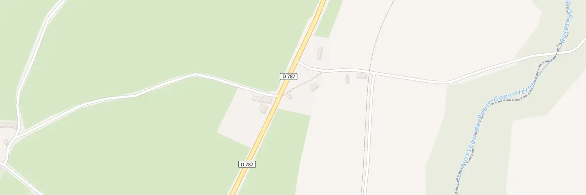 Plan du 2B Les Quatre Vents à Callac