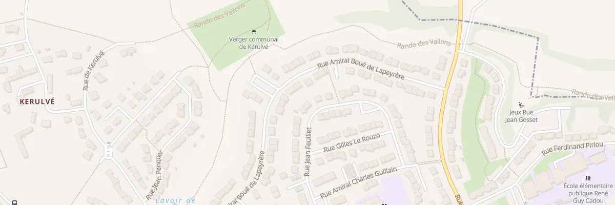 Plan du 26 Rue Jean Feuillet à Lorient