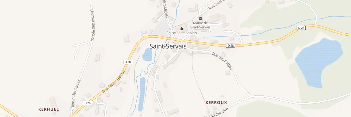 Plan du 3 Hent Ar C’Hoat à Saint-Servais
