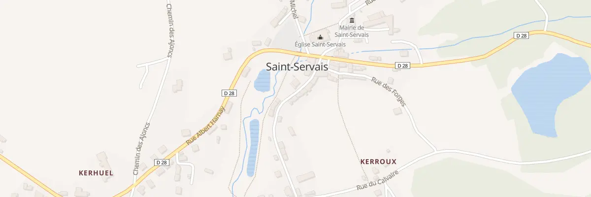 Plan du 9 Hent Ar C’Hoat à Saint-Servais