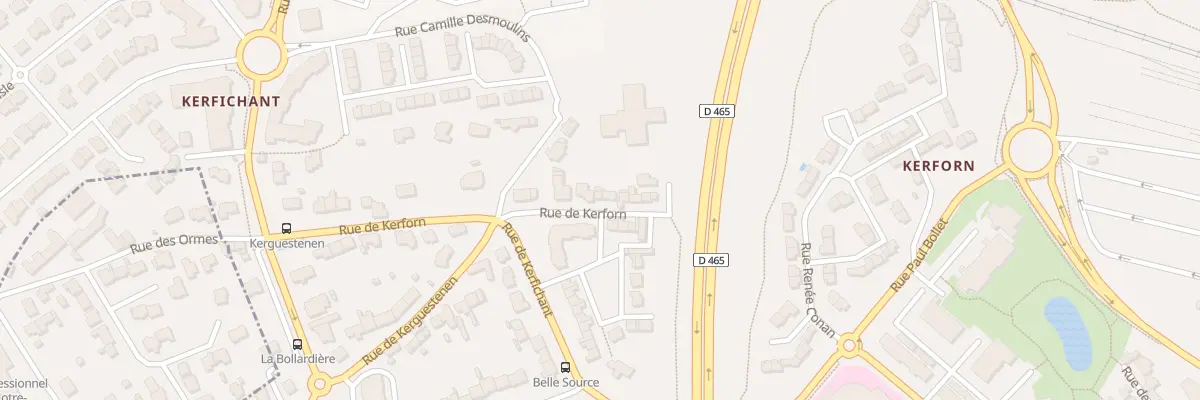 Plan du 32 Rue de Kerforn à Lorient