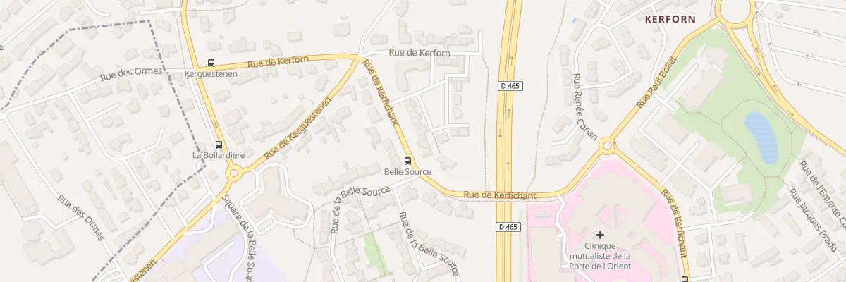 Plan du 57 Rue de Kerfichant à Lorient