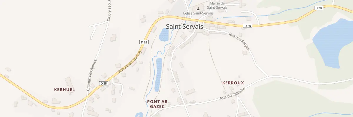 Plan du 11 Hent Ar C’Hoat à Saint-Servais