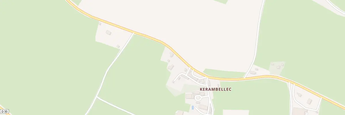 Plan du 11 Kerbellec à Plougonver