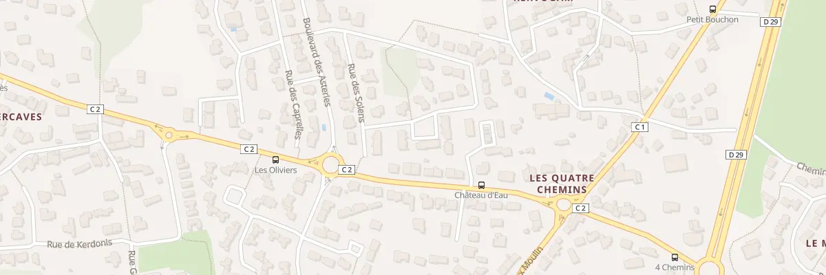 Plan du 46 Rue des Remoras à Larmor-Plage