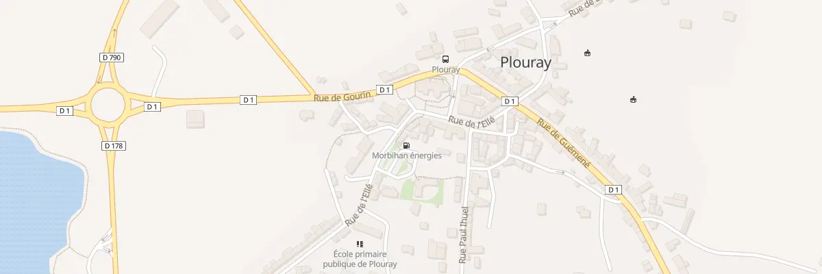 Plan du 19 Rue de l’Elle à Plouray