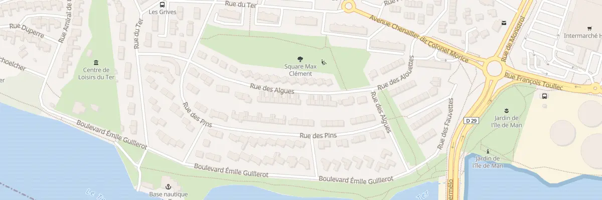 Plan du 26 Rue des Algues à Lorient