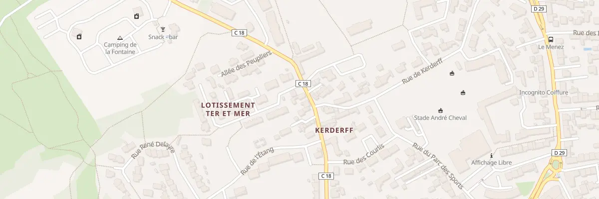 Plan du 4 Rue de Quehello à Larmor-Plage