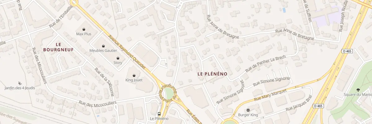 Plan du 40 Rue de Ploemeur à Lorient