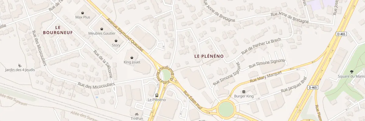 Plan du 42 Rue de Ploemeur à Lorient