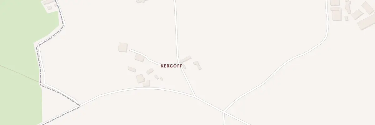 Plan du 5181 Kergoff à Kermaria-Sulard