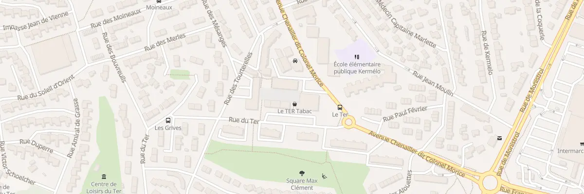 Plan du 13 Rue des Tourterelles à Lorient