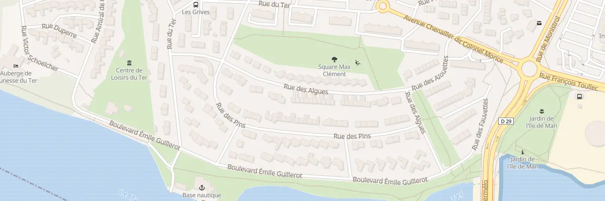 Plan du 40 Rue des Algues à Lorient