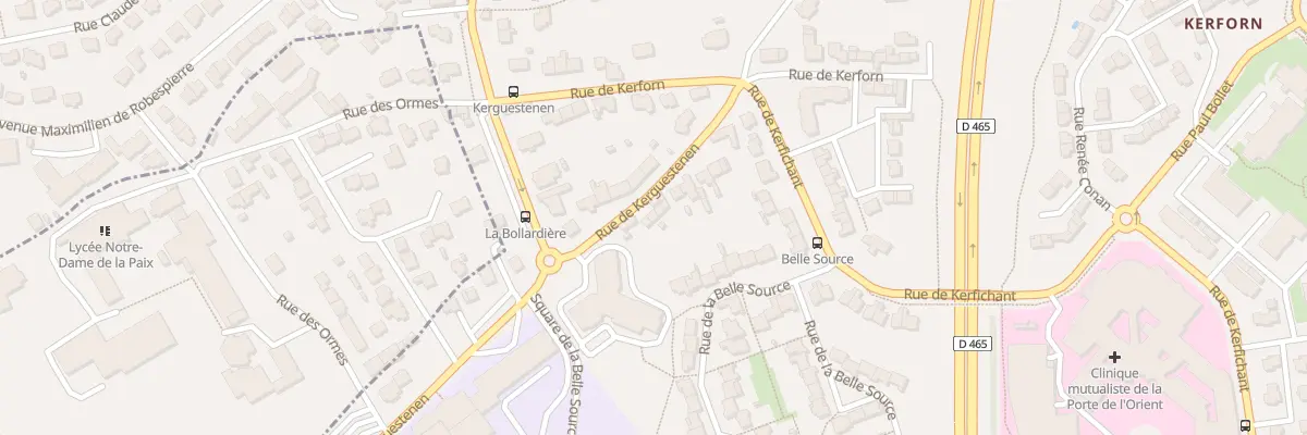 Plan du 14C Rue de Kerguestenen à Lorient