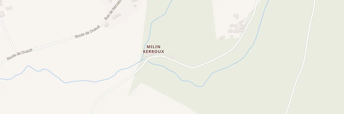 Plan du 5319 Moulin de Kerroux à Saint-Servais