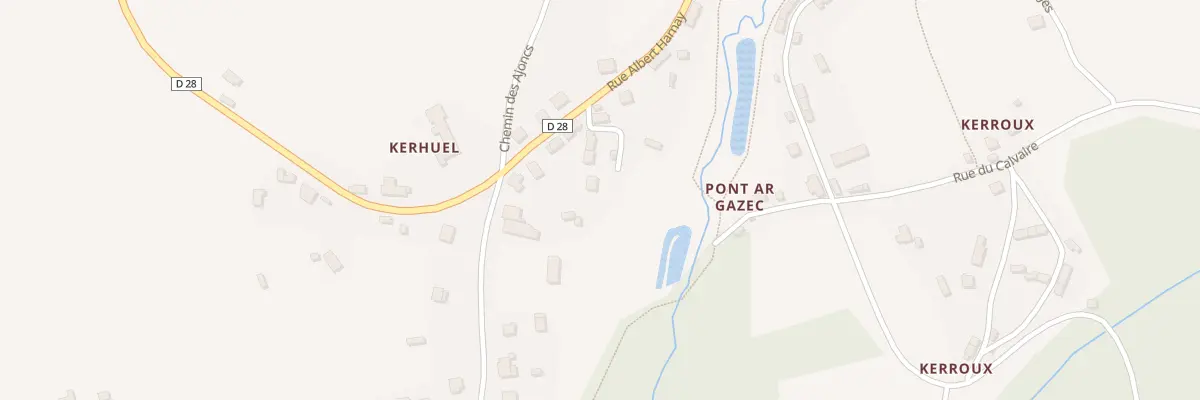 Plan du 6 Imp des Rosiers à Saint-Servais