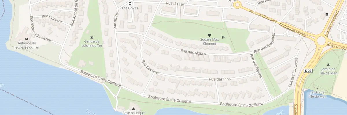 Plan du 48 Rue des Algues à Lorient
