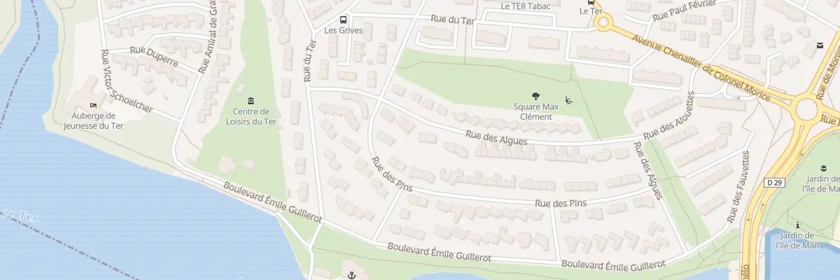 Plan du 52 Rue des Algues à Lorient