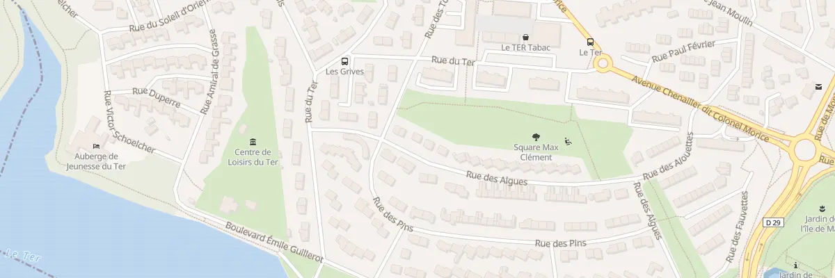Plan du 39 Rue des Algues à Lorient