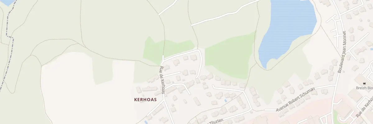 Plan du 44 Rue de Kerhoas à Larmor-Plage