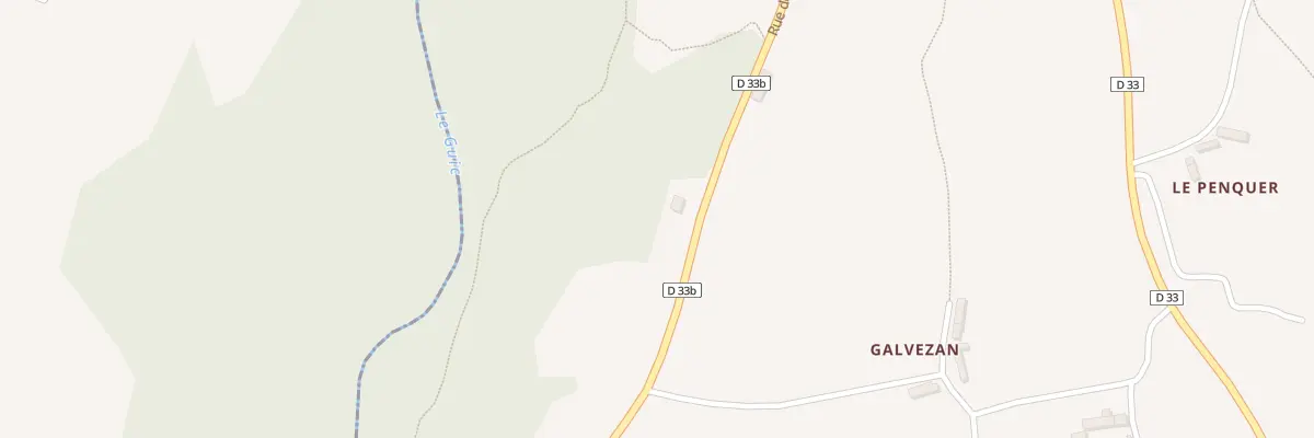 Plan du 2 Toul Bahado à Belle-Isle-en-Terre