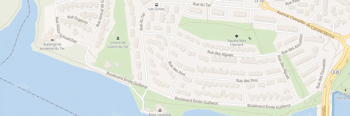 Plan du 49 Rue des Pins à Lorient