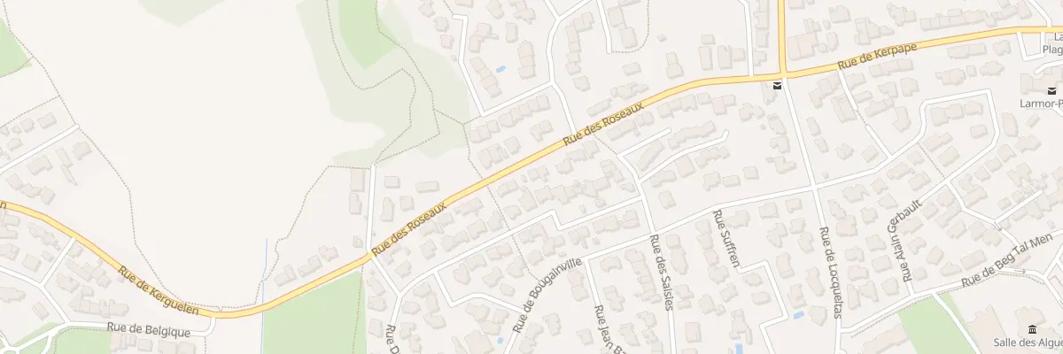 Plan du 30 Rue des Roseaux à Larmor-Plage