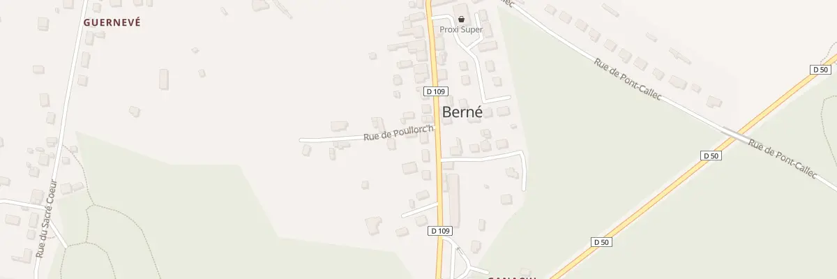 Plan du 27 Rue du Commerce à Berné