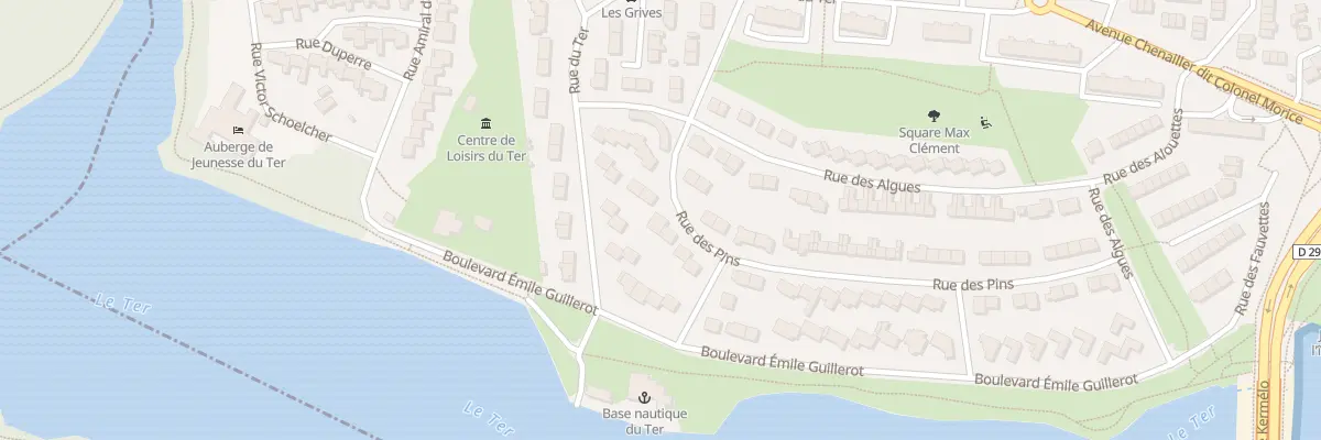 Plan du 38B Rue des Pins à Lorient