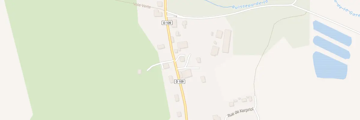 Plan du 5372A Rue de la Gare à Berné