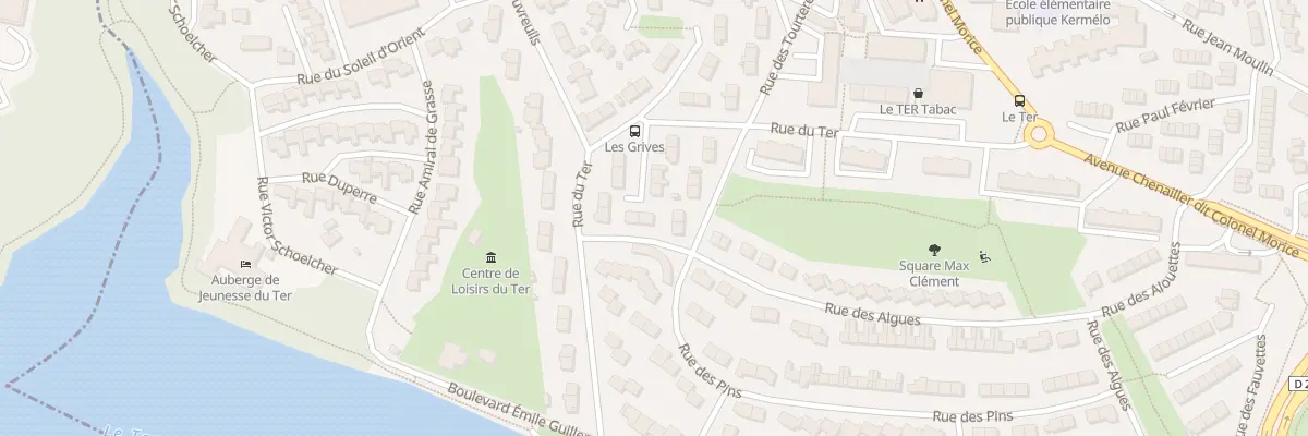 Plan du 41 Rue des Algues à Lorient