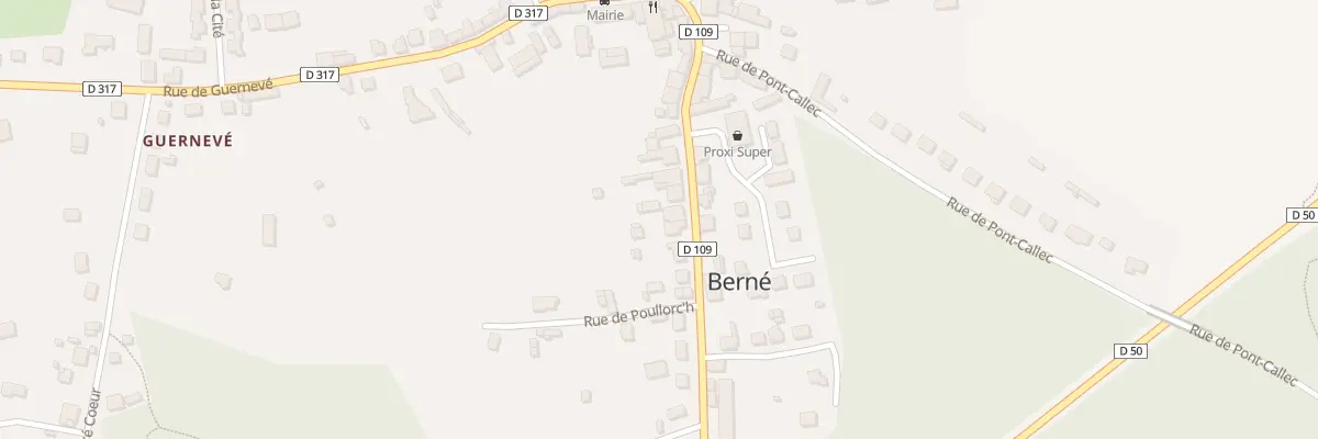 Plan du 17 Rue du Commerce à Berné