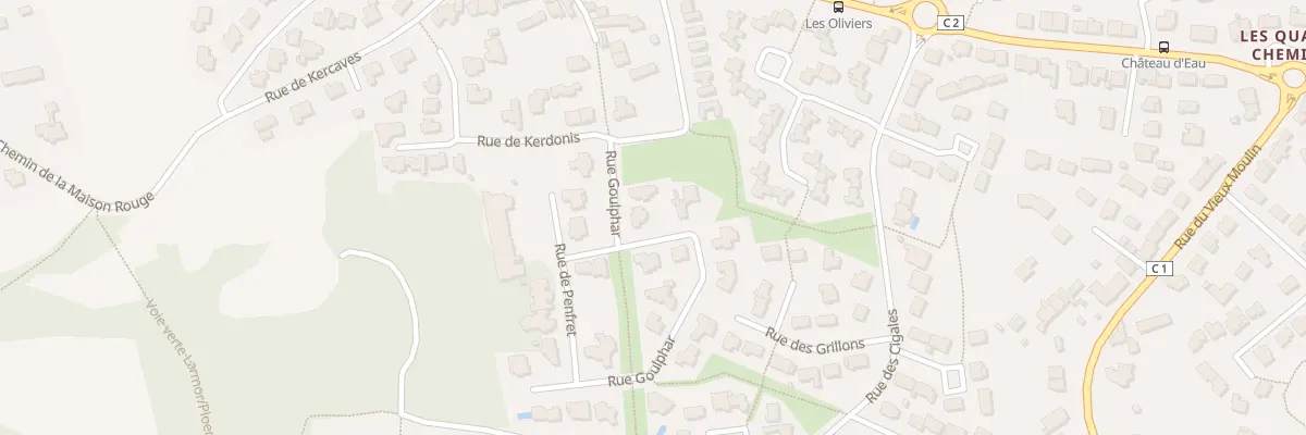 Plan du 20 Rue de Kerdonis à Larmor-Plage