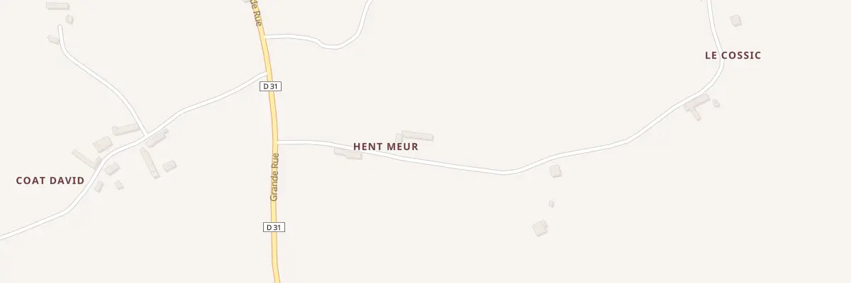 Plan du 5180 Hent Meur à Tonquédec