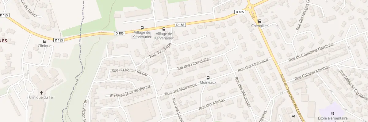 Plan du 19 Rue des Hirondelles à Lorient