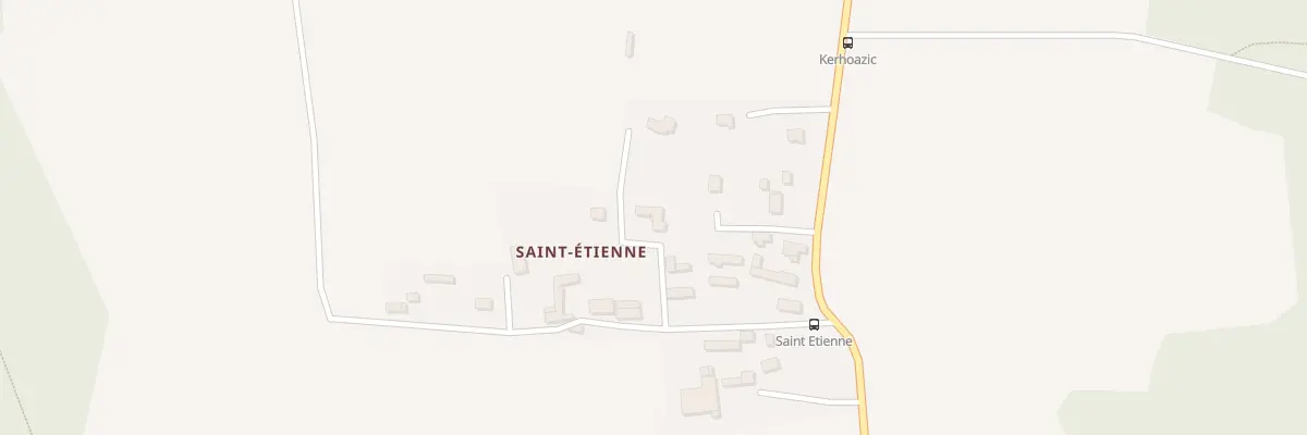 Plan du 18 Saint-Étienne à Cléguer