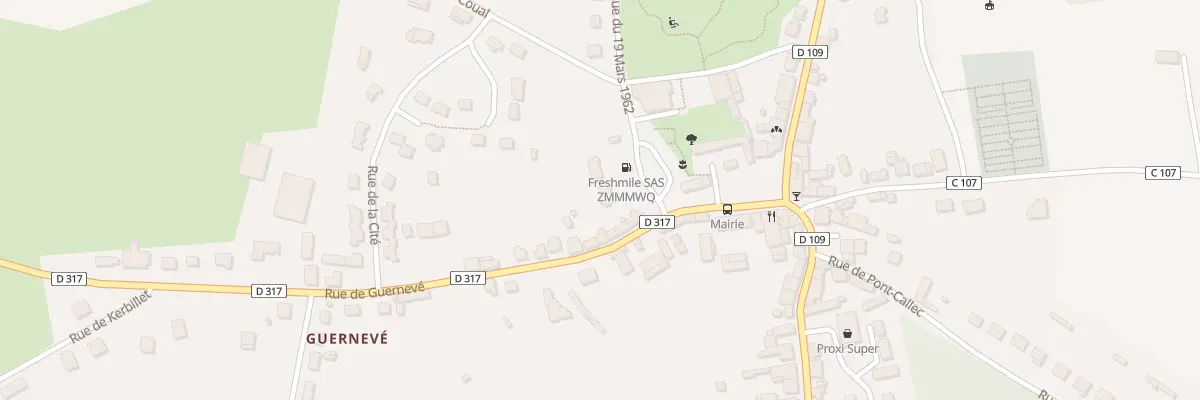 Plan du 5906 Pl de la Mairie à Berné