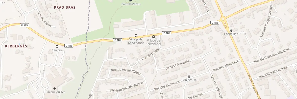 Plan du 1C Rue du Village à Lorient