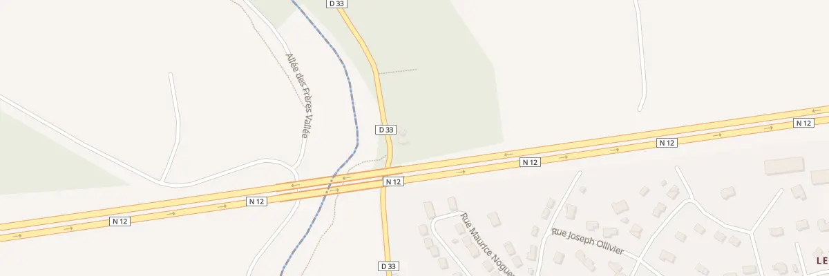 Plan du 58 Rte de Locmaria à Belle-Isle-en-Terre