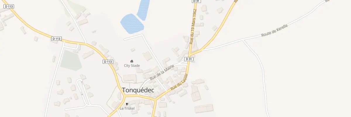 Plan du 5069 Le Bourg à Tonquédec