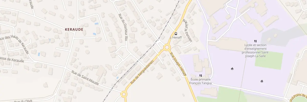 Plan du 67 Rue de Kerguestenen à Lorient