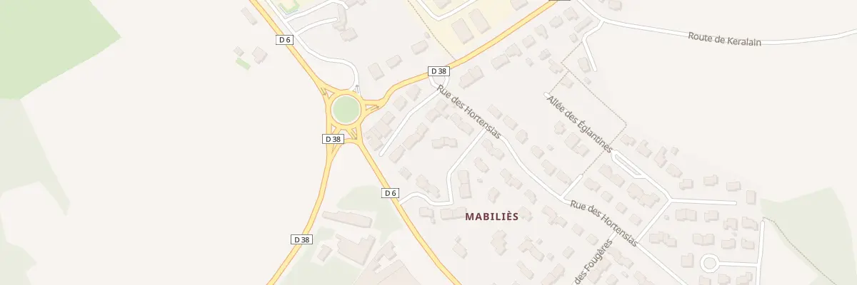 Plan du 5602 Mabilies à Louannec