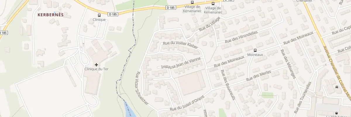 Plan du 4 Rue Ens de Vais Henry à Lorient
