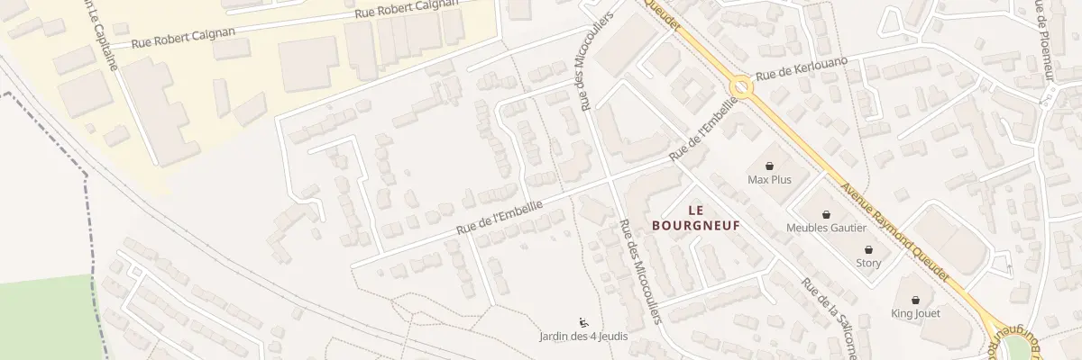 Plan du 17 Rue de l’Embellie à Lorient