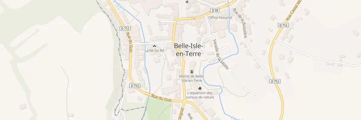 Plan du 17 Rue Crec H Ugen à Belle-Isle-en-Terre