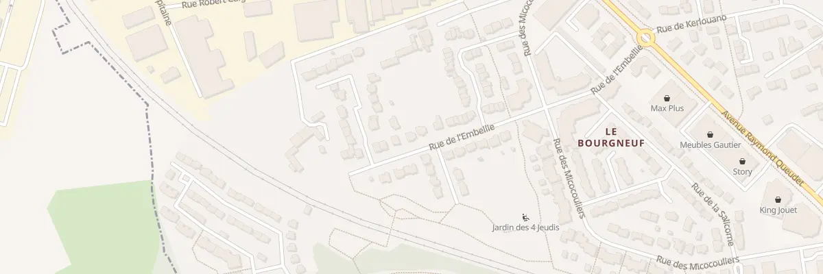 Plan du 35 Rue de l’Embellie à Lorient