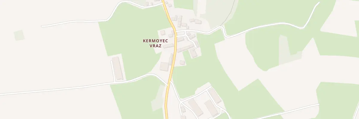 Plan du 2 Kermoyec Bras à Plougonver
