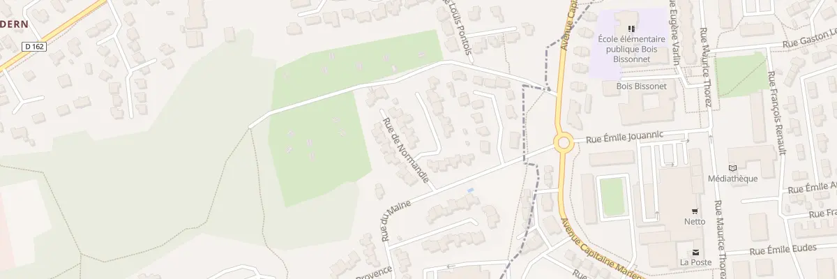 Plan du 1 Rue de Normandie à Ploemeur