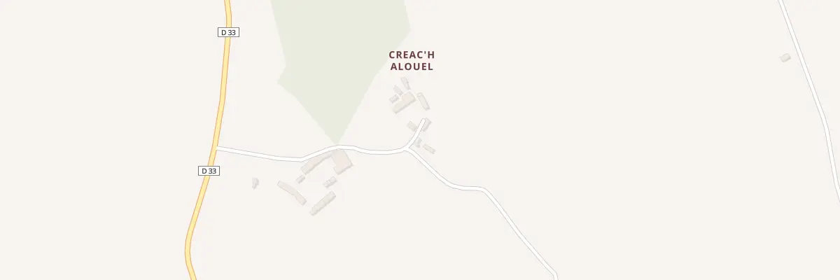 Plan du 6 Coat Léven à Trégrom